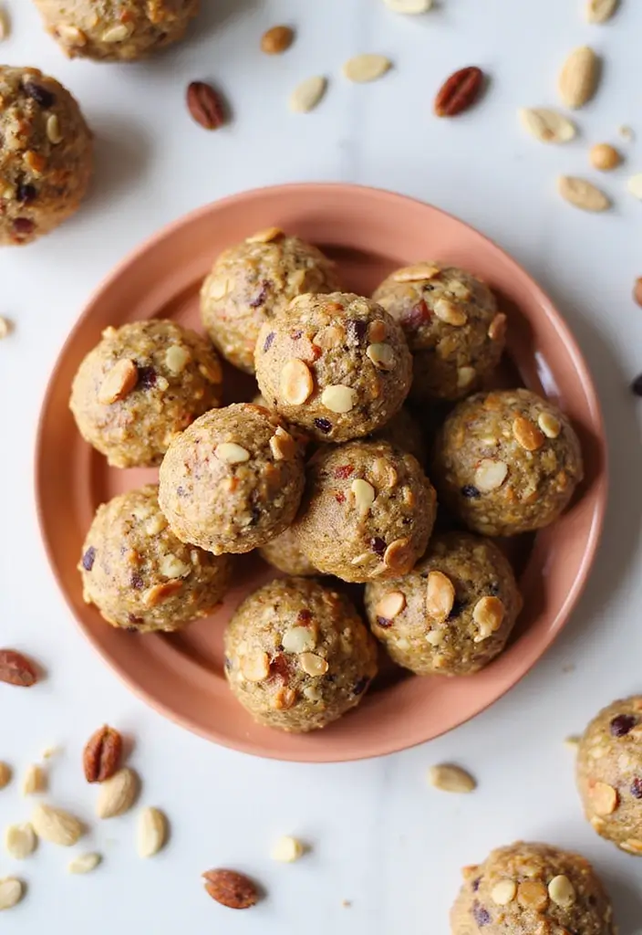 30 Healthy No Bake Snack Recipes for Quick and Easy Energy Bites 142 30 Healthy No Bake Snack Recipes for Quick and Easy Energy Bites - 24. Nut-Free Energy Bites