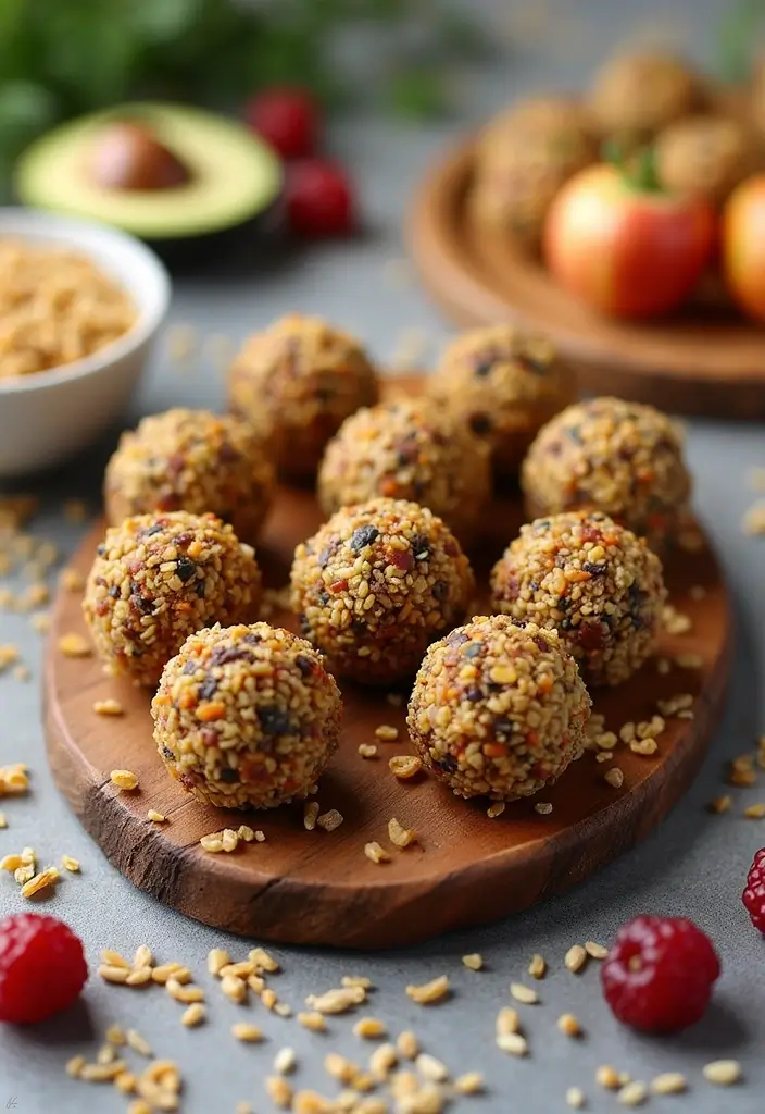 30 Healthy No Bake Snack Recipes for Quick and Easy Energy Bites 163 30 Healthy No Bake Snack Recipes for Quick and Easy Energy Bites - 27. Quinoa Energy Bites