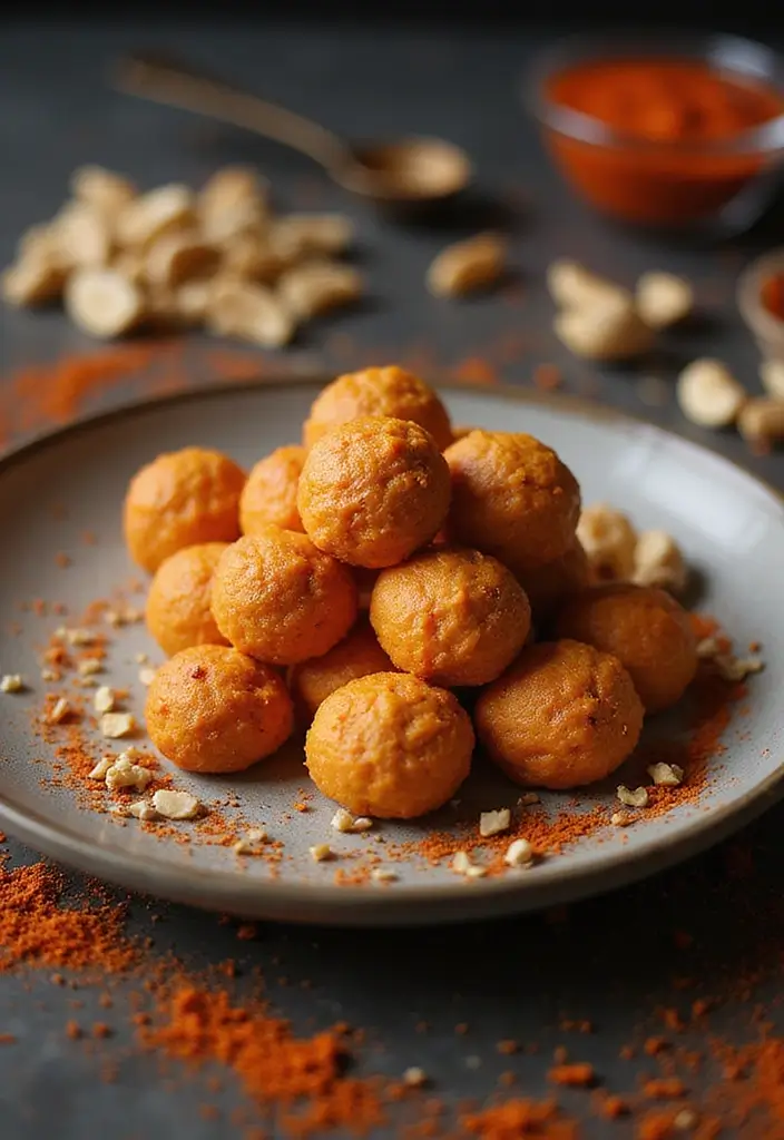 30 Healthy No Bake Snack Recipes for Quick and Easy Energy Bites 177 30 Healthy No Bake Snack Recipes for Quick and Easy Energy Bites - 29. Spicy Energy Bites