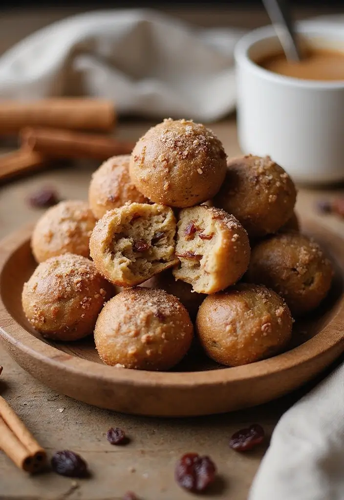 30 Healthy No Bake Snack Recipes for Quick and Easy Energy Bites 49 30 Healthy No Bake Snack Recipes for Quick and Easy Energy Bites - 9. Cinnamon Roll Energy Bites