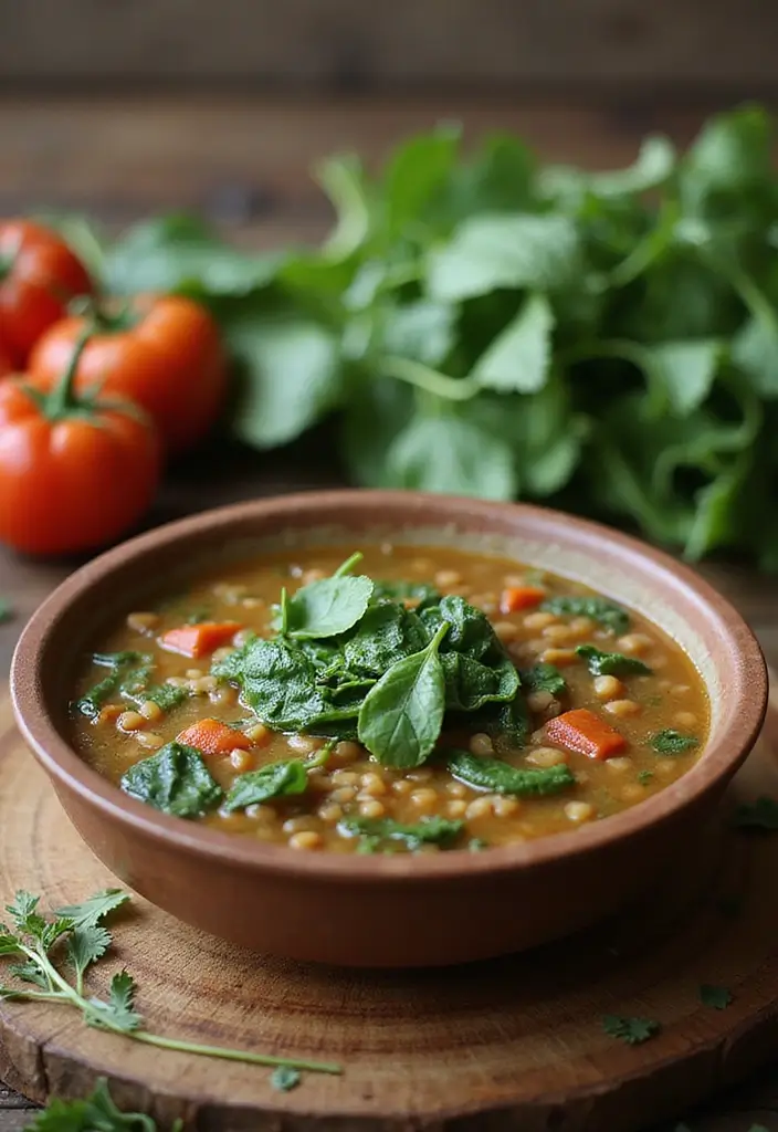 30 High Protein Quick and Healthy Dinner Recipes That Keep You Full 75 30 High Protein Quick and Healthy Dinner Recipes That Keep You Full - 13. Lentil Soup with Spinach