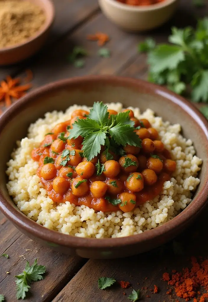 30 High Protein Quick and Healthy Dinner Recipes That Keep You Full 103 30 High Protein Quick and Healthy Dinner Recipes That Keep You Full - 17. Moroccan Chickpea Stew