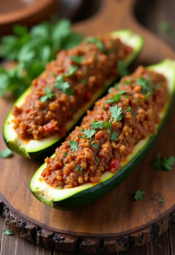 30 High Protein Quick and Healthy Dinner Recipes That Keep You Full 124 30 High Protein Quick and Healthy Dinner Recipes That Keep You Full - 20. Easy Stuffed Zucchini