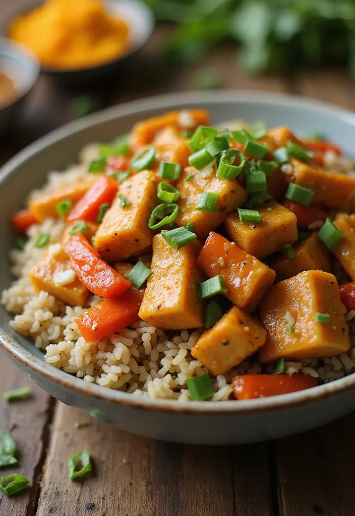 30 High Protein Quick and Healthy Dinner Recipes That Keep You Full 176 30 High Protein Quick and Healthy Dinner Recipes That Keep You Full - 28. Orange Chicken Stir-Fry