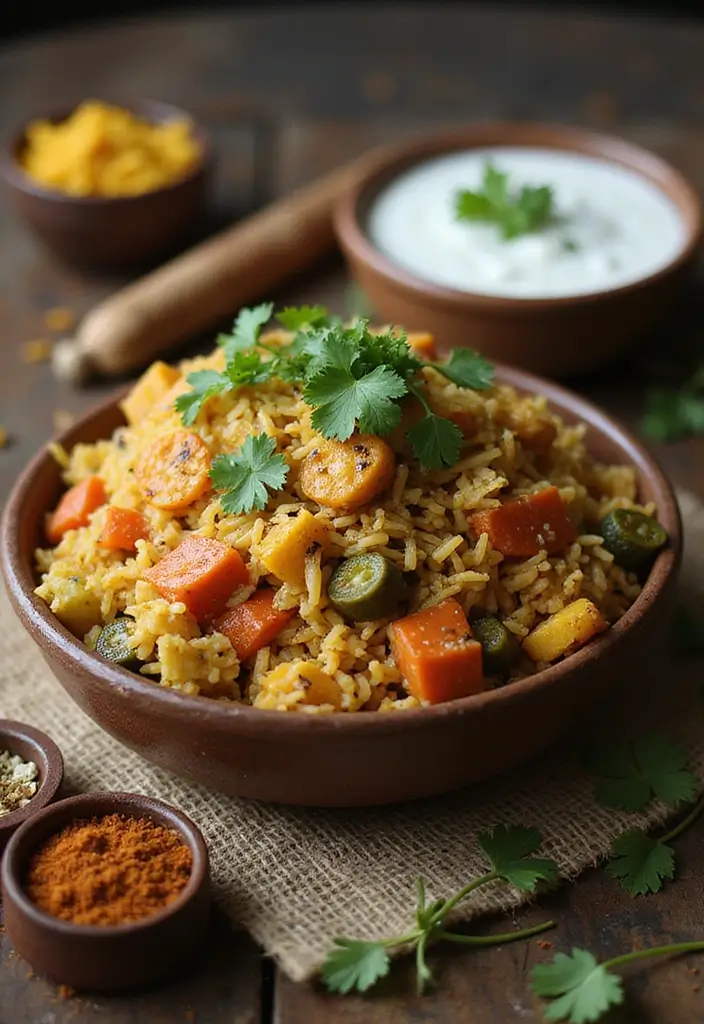 30 Indian Vegetarian Dinner Recipes That Are Quick, Easy, and Delicious 1 30 Indian Vegetarian Dinner Recipes That Are Quick, Easy, and Delicious - 1. Vegetable Biryani