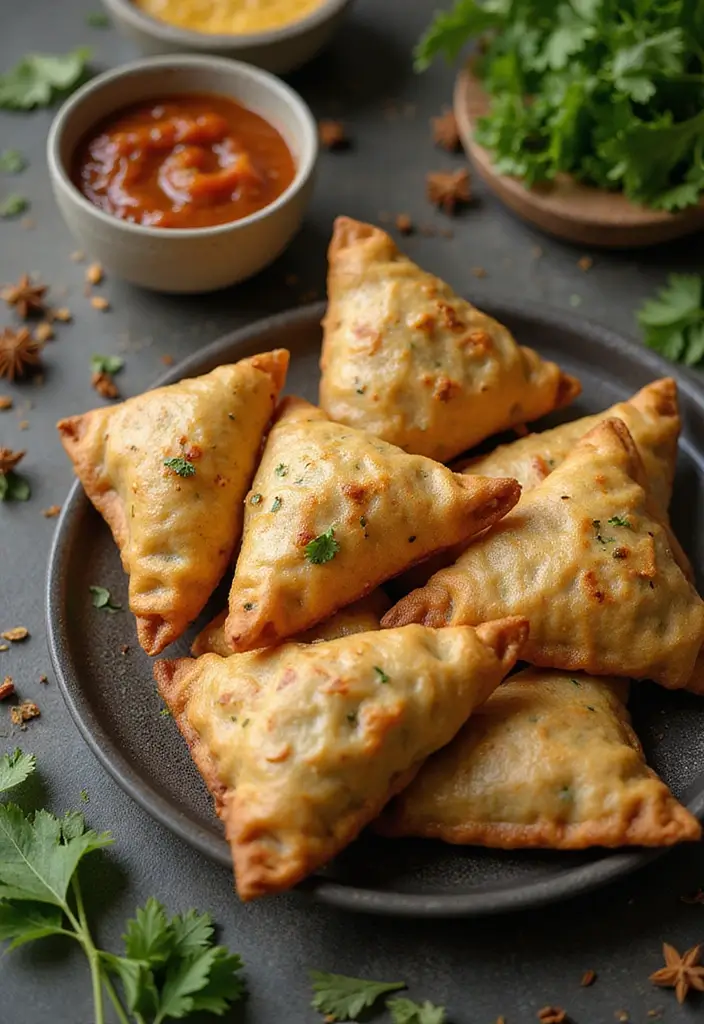30 Indian Vegetarian Dinner Recipes That Are Quick, Easy, and Delicious 68 30 Indian Vegetarian Dinner Recipes That Are Quick, Easy, and Delicious - 14. Vegetable Samosas