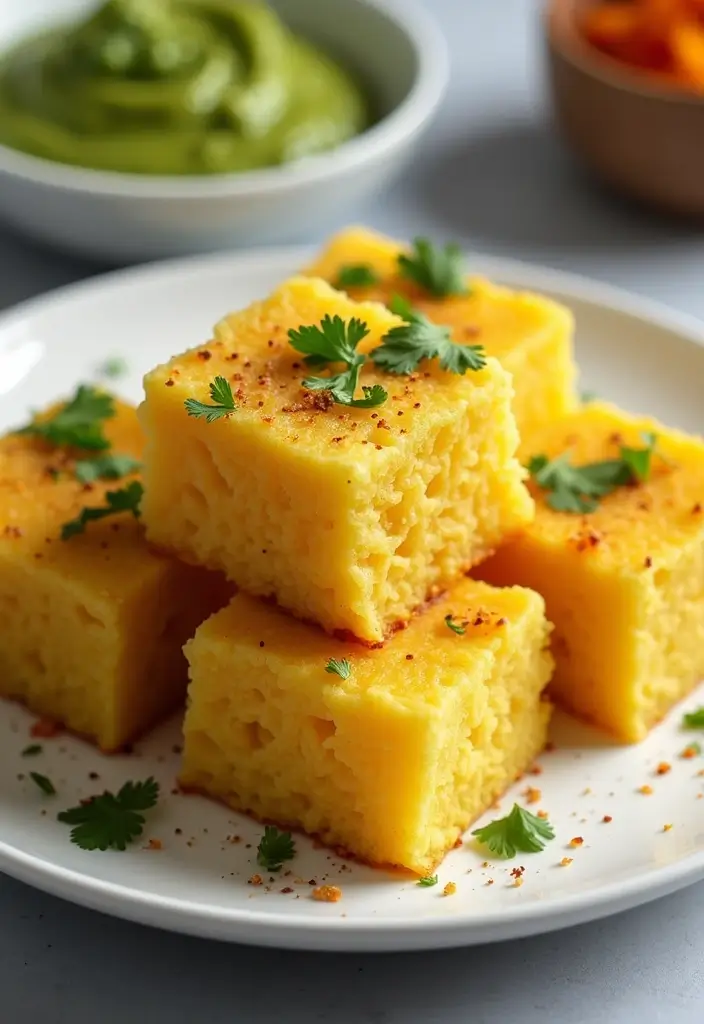30 Indian Vegetarian Dinner Recipes That Are Quick, Easy, and Delicious 75 30 Indian Vegetarian Dinner Recipes That Are Quick, Easy, and Delicious - 15. Dhokla