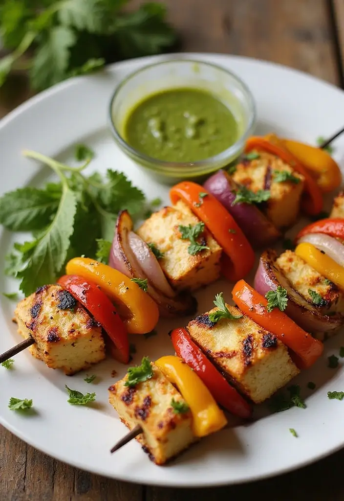 30 Indian Vegetarian Dinner Recipes That Are Quick, Easy, and Delicious 11 30 Indian Vegetarian Dinner Recipes That Are Quick, Easy, and Delicious - 3. Paneer Tikka