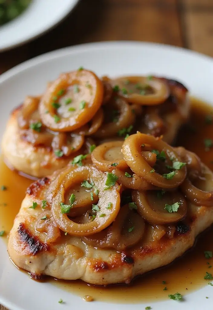 30 One-Pan Pork Chop Dinner Recipes for Quick and Easy Family Meals 125 30 One-Pan Pork Chop Dinner Recipes for Quick and Easy Family Meals - 21. One-Pan Pork Chops with Caramelized Onions