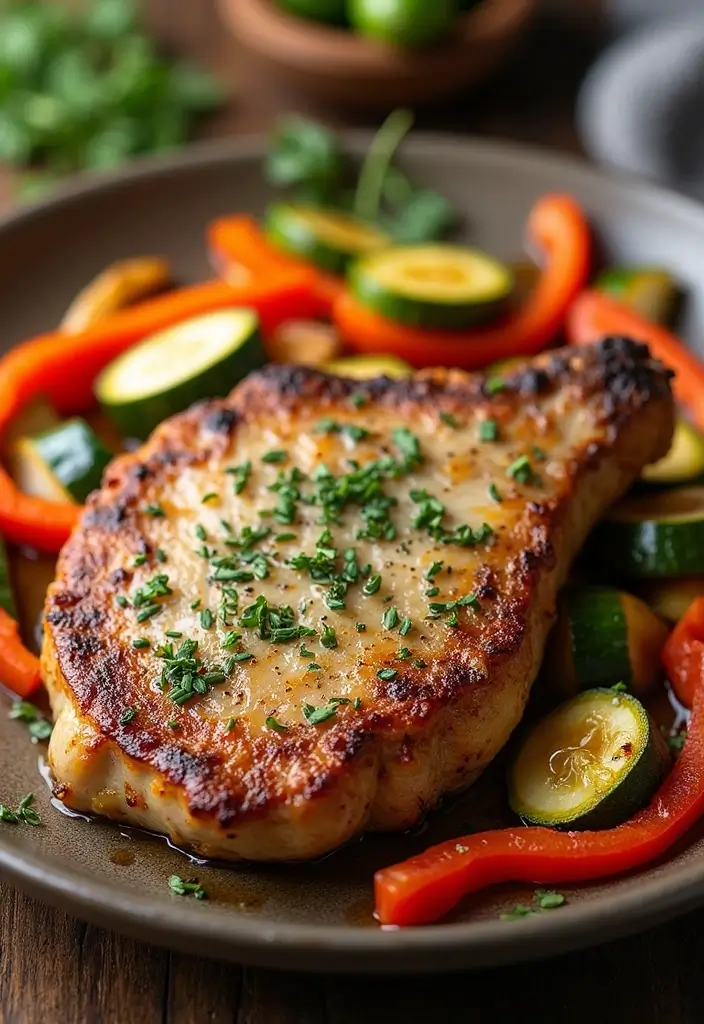 30 One-Pan Pork Chop Dinner Recipes for Quick and Easy Family Meals 16 30 One-Pan Pork Chop Dinner Recipes for Quick and Easy Family Meals - 4. One-Pan Italian Herb Pork Chops