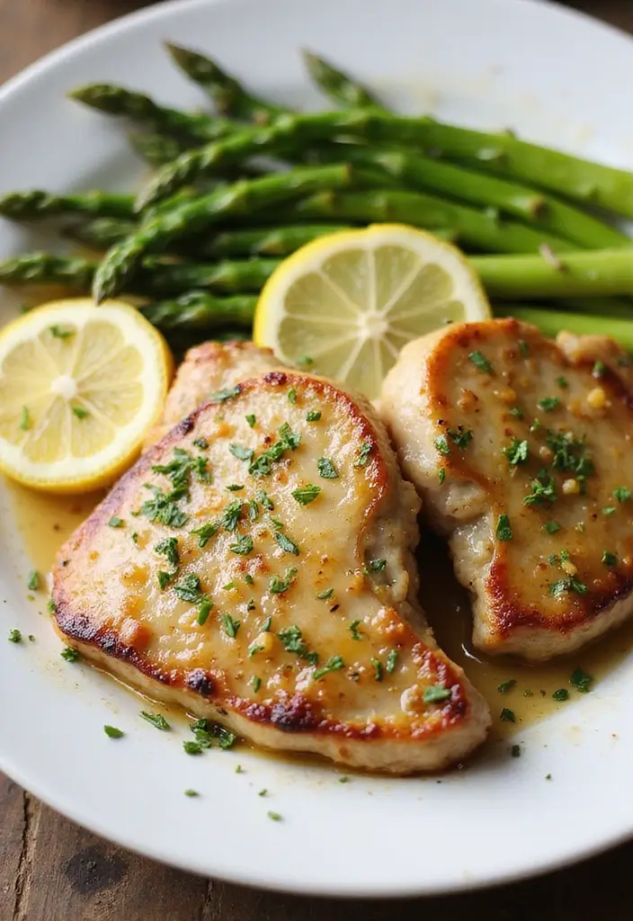 30 One-Pan Pork Chop Dinner Recipes for Quick and Easy Family Meals 35 30 One-Pan Pork Chop Dinner Recipes for Quick and Easy Family Meals - 7. One-Pan Lemon Garlic Pork Chops