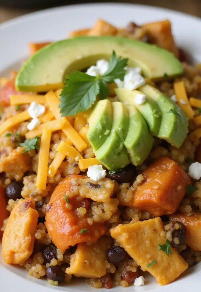 30 One Pot Quick and Easy Dinner Recipes to Simplify Cooking 82 30 One Pot Quick and Easy Dinner Recipes to Simplify Cooking - 14. One Pot Chicken Enchilada Quinoa