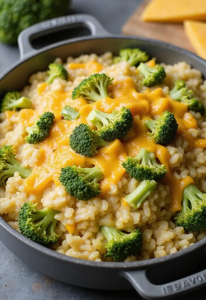 30 One Pot Quick and Easy Dinner Recipes to Simplify Cooking 34 30 One Pot Quick and Easy Dinner Recipes to Simplify Cooking - 6. One Pot Cheesy Broccoli and Rice