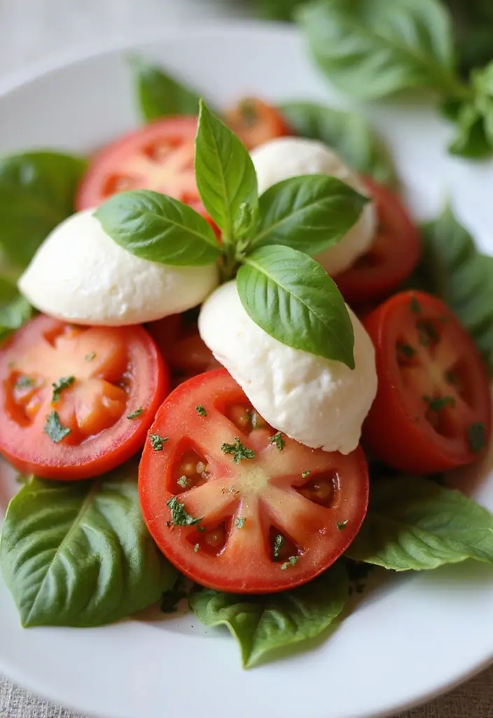 30 Quick 3-Ingredient Dinner Recipes That Are Easy and Filling 1 30 Quick 3-Ingredient Dinner Recipes That Are Easy and Filling - 1. Caprese Salad