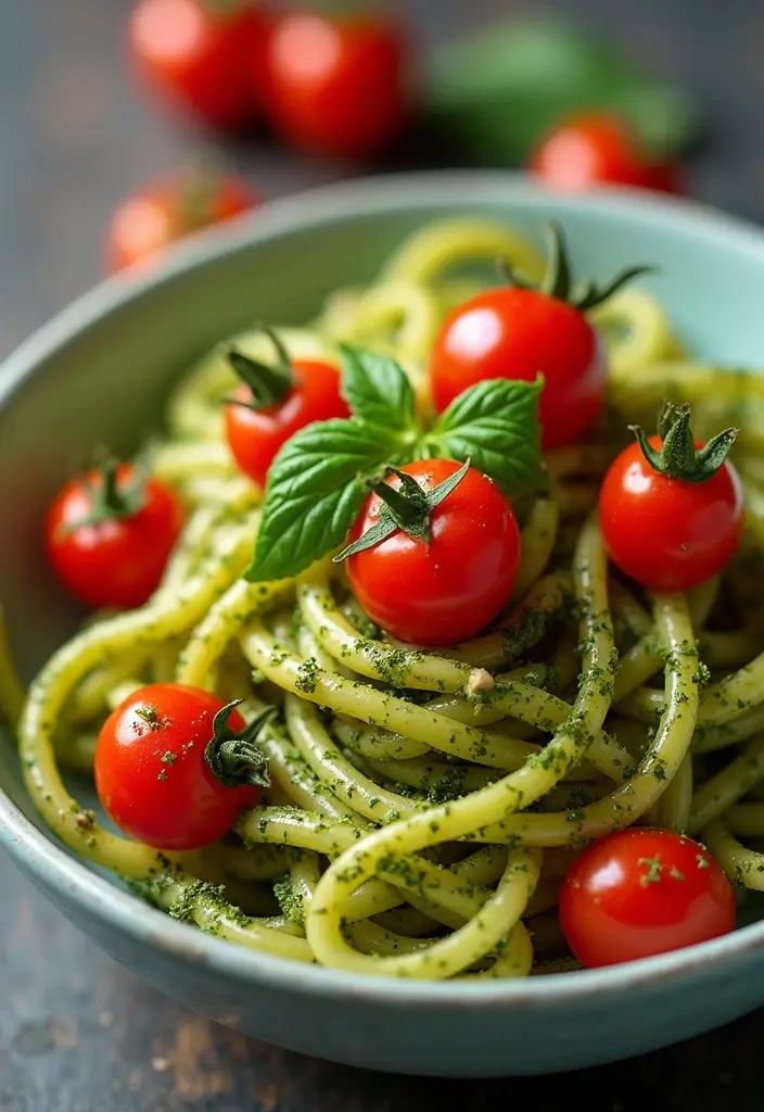 30 Quick 3-Ingredient Dinner Recipes That Are Easy and Filling 8 30 Quick 3-Ingredient Dinner Recipes That Are Easy and Filling - 2. Pesto Pasta
