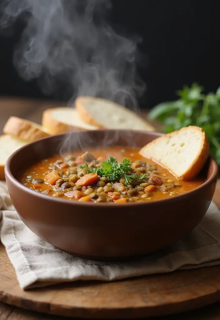 30 Quick 3-Ingredient Dinner Recipes That Are Easy and Filling 132 30 Quick 3-Ingredient Dinner Recipes That Are Easy and Filling - 22. Lentil Soup