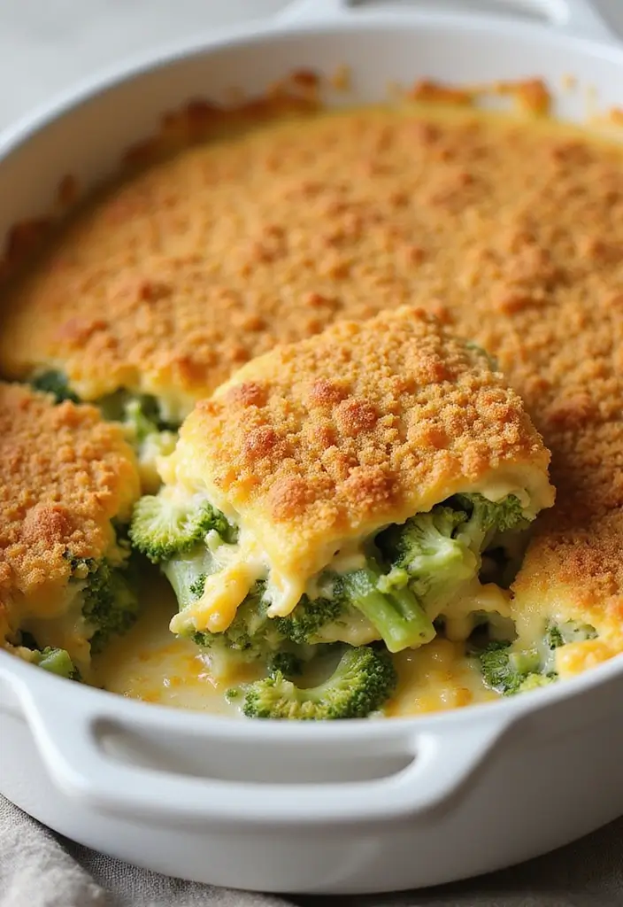 30 Quick 3-Ingredient Dinner Recipes That Are Easy and Filling 139 30 Quick 3-Ingredient Dinner Recipes That Are Easy and Filling - 23. Broccoli and Cheese Casserole