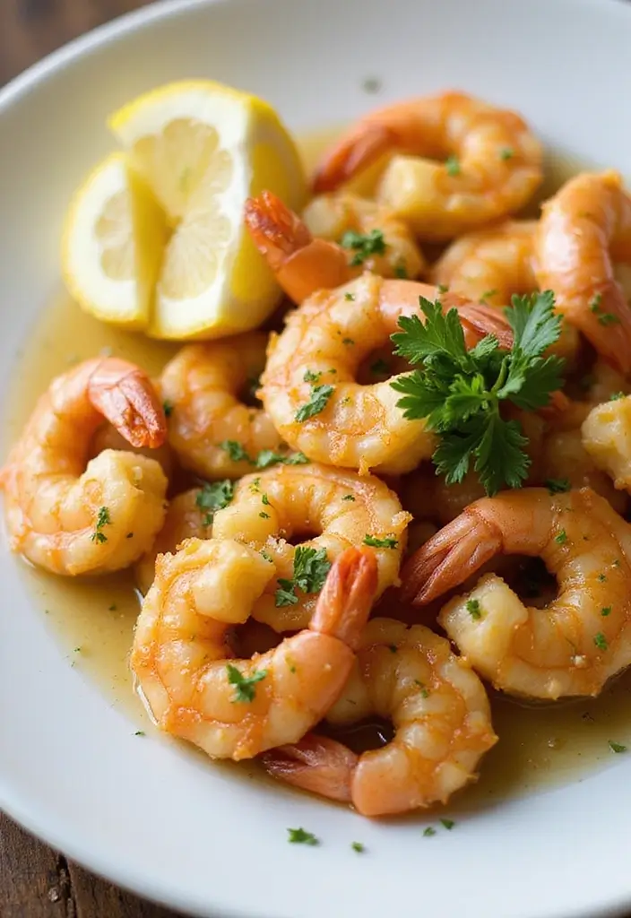 30 Quick 3-Ingredient Dinner Recipes That Are Easy and Filling 172 30 Quick 3-Ingredient Dinner Recipes That Are Easy and Filling - 28. Garlic Butter Shrimp