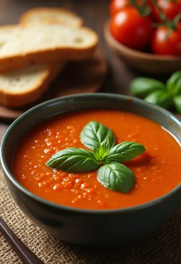 30 Quick 3-Ingredient Dinner Recipes That Are Easy and Filling 29 30 Quick 3-Ingredient Dinner Recipes That Are Easy and Filling - 5. Tomato Basil Soup