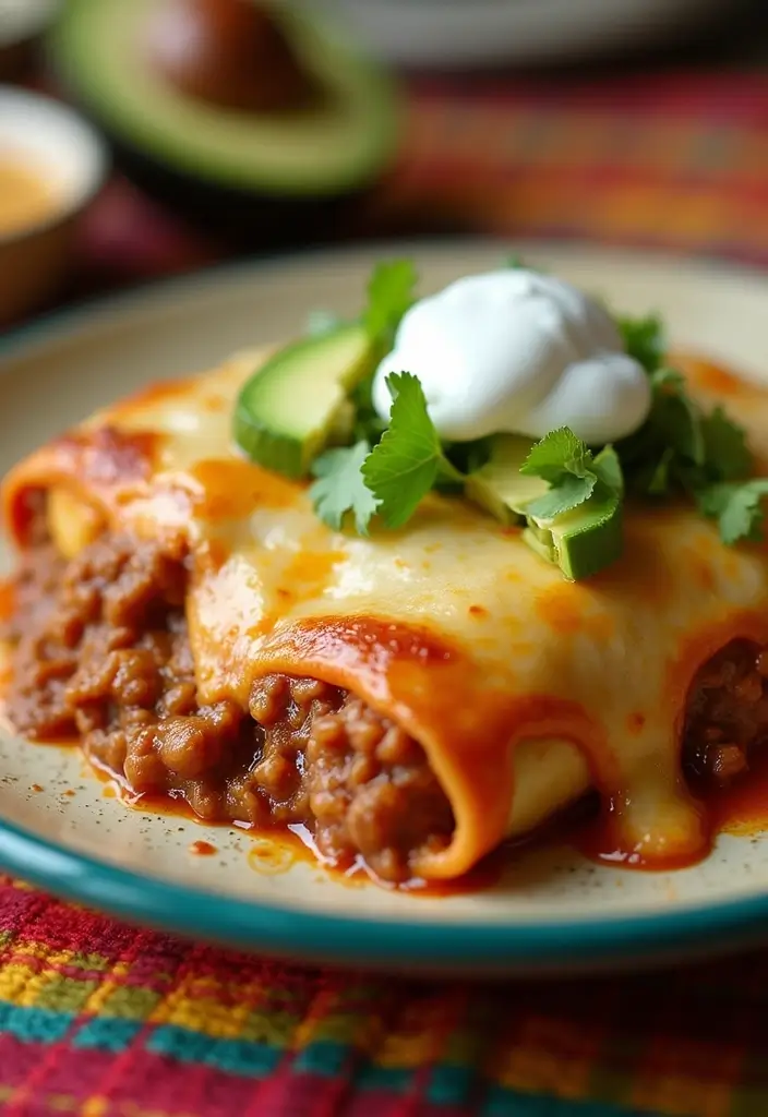 30 Quick Ground Beef Casserole Recipes for Easy and Satisfying Dinners 69 30 Quick Ground Beef Casserole Recipes for Easy and Satisfying Dinners - 11. Beef Enchilada Casserole