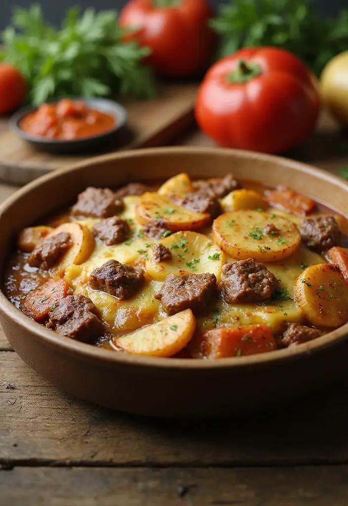 30 Quick Ground Beef Casserole Recipes for Easy and Satisfying Dinners 134 30 Quick Ground Beef Casserole Recipes for Easy and Satisfying Dinners - 20. Beef and Potato Casserole