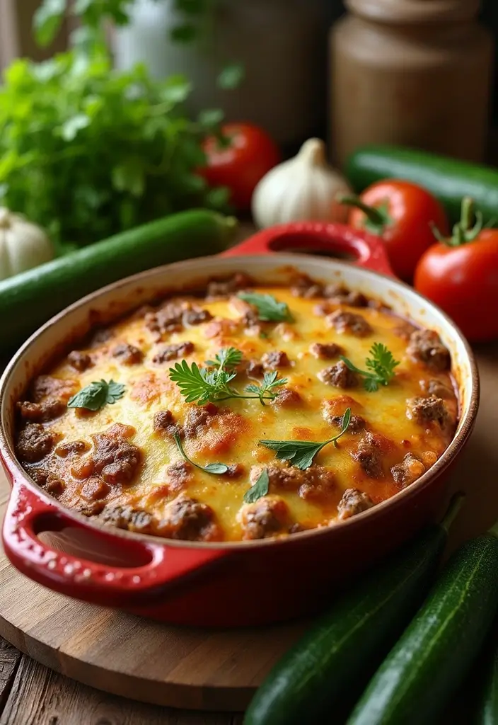 30 Quick Ground Beef Casserole Recipes for Easy and Satisfying Dinners 148 30 Quick Ground Beef Casserole Recipes for Easy and Satisfying Dinners - 22. Beef and Zucchini Casserole