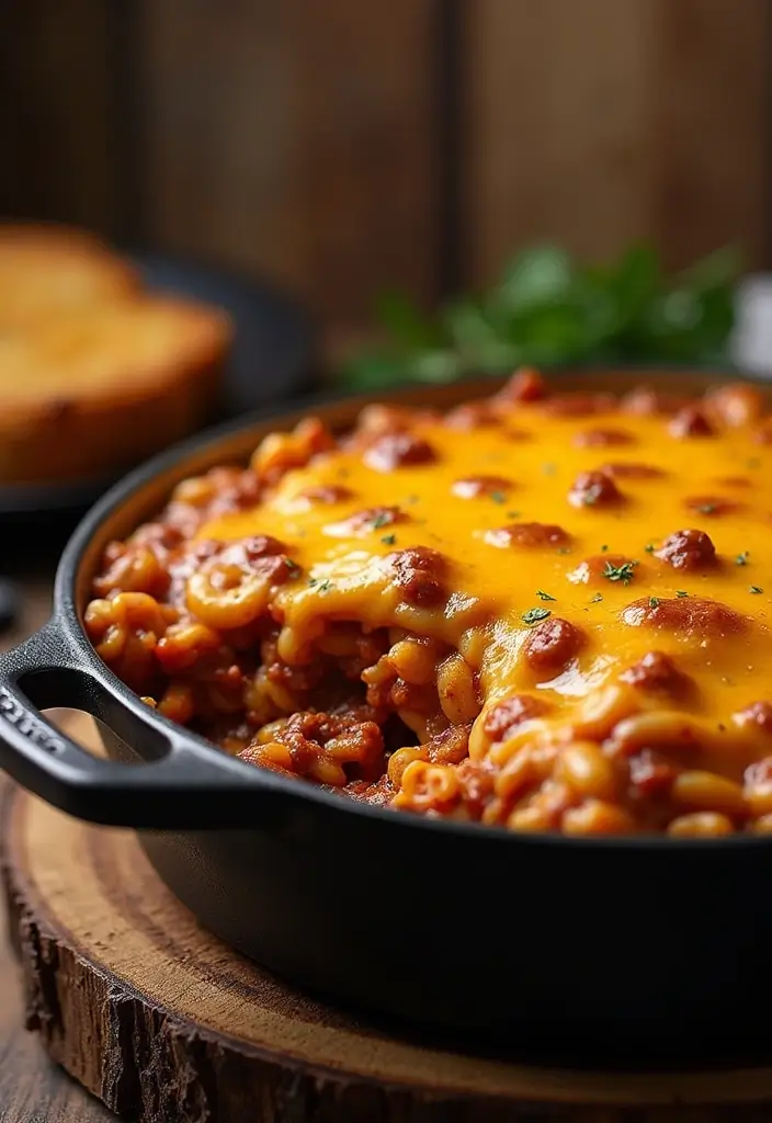 30 Quick Ground Beef Casserole Recipes for Easy and Satisfying Dinners 191 30 Quick Ground Beef Casserole Recipes for Easy and Satisfying Dinners - 28. Beef Chili Mac Casserole
