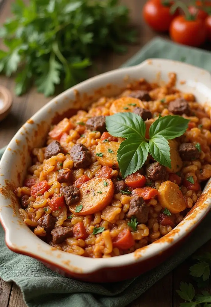 30 Quick Ground Beef Casserole Recipes for Easy and Satisfying Dinners 15 30 Quick Ground Beef Casserole Recipes for Easy and Satisfying Dinners - 3. Italian Beef and Rice Casserole