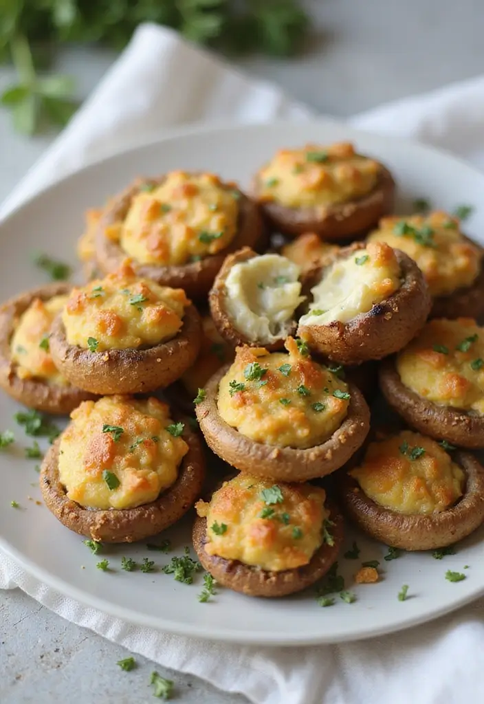 30 Quick and Easy Air Fryer Dinner Recipes Perfect for Weeknights 120 30 Quick and Easy Air Fryer Dinner Recipes Perfect for Weeknights - 22. Air Fryer Stuffed Mushrooms