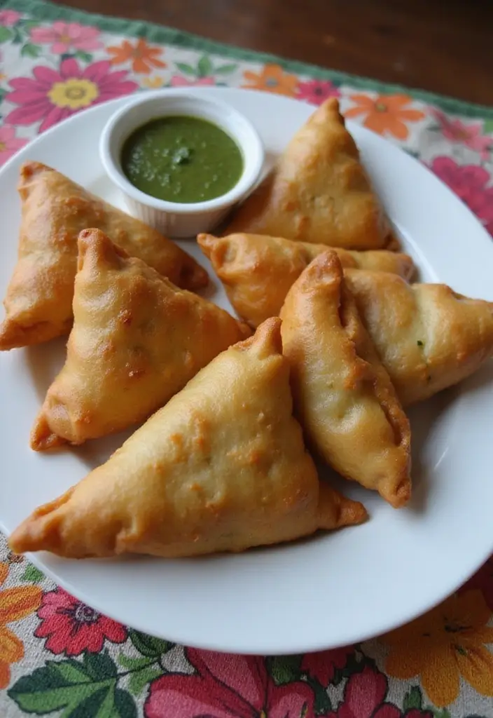 30 Quick and Easy Air Fryer Dinner Recipes Perfect for Weeknights 156 30 Quick and Easy Air Fryer Dinner Recipes Perfect for Weeknights - 28. Air Fryer Vegetable Samosas