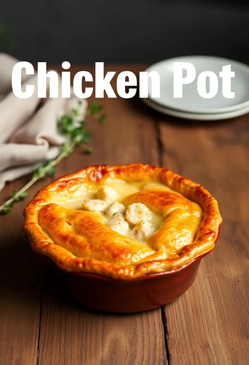 30 Quick and Easy Chicken Dinner Recipes Using Only 5 Ingredients 133 30 Quick and Easy Chicken Dinner Recipes Using Only 5 Ingredients - 23. Chicken Pot Pie