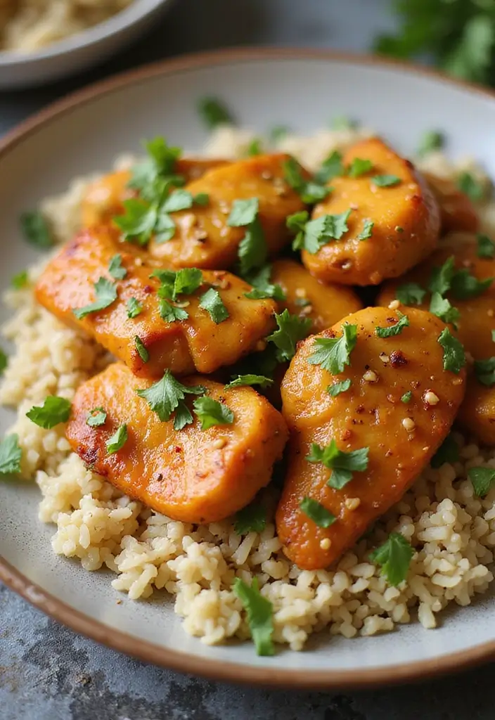 30 Quick and Easy Chicken Dinner Recipes Using Only 5 Ingredients 145 30 Quick and Easy Chicken Dinner Recipes Using Only 5 Ingredients - 25. Orange Ginger Chicken