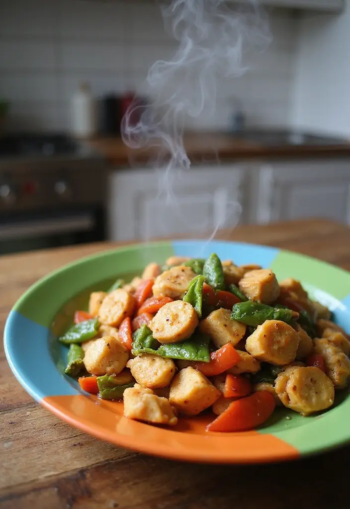 30 Quick and Easy Chicken Dinner Recipes Using Only 5 Ingredients 39 30 Quick and Easy Chicken Dinner Recipes Using Only 5 Ingredients - 7. Chicken and Vegetable Stir Fry