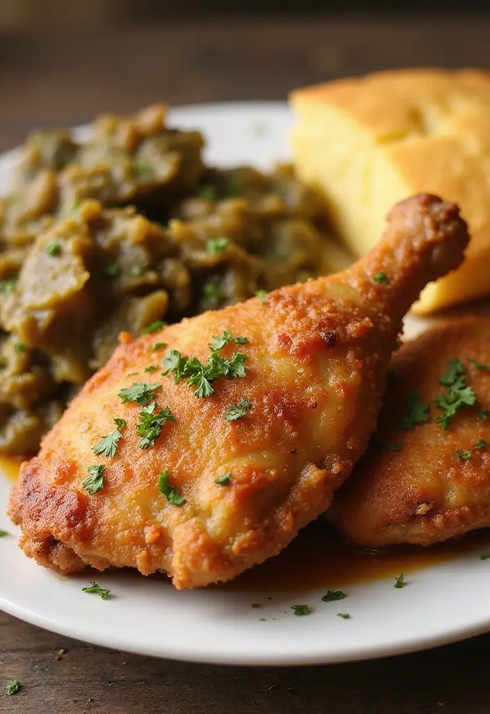 30 Quick and Easy Dinner Recipes for Black Families Packed with Flavor 1 30 Quick and Easy Dinner Recipes for Black Families Packed with Flavor - 1. Classic Southern Fried Chicken
