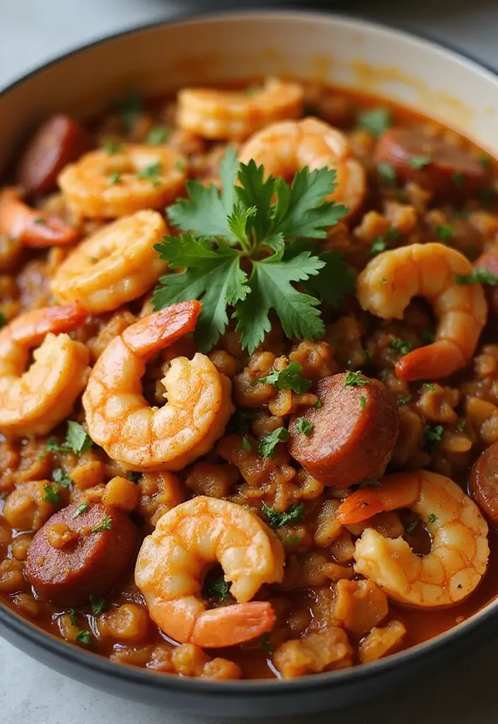 30 Quick and Easy Dinner Recipes for Black Families Packed with Flavor 6 30 Quick and Easy Dinner Recipes for Black Families Packed with Flavor - 2. Jambalaya: A One-Pot Wonder