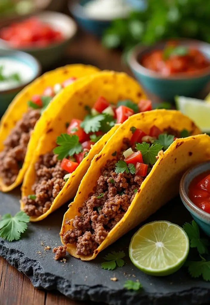 30 Quick and Easy Dinner Recipes for Black Families Packed with Flavor 112 30 Quick and Easy Dinner Recipes for Black Families Packed with Flavor - 20. Beef Tacos