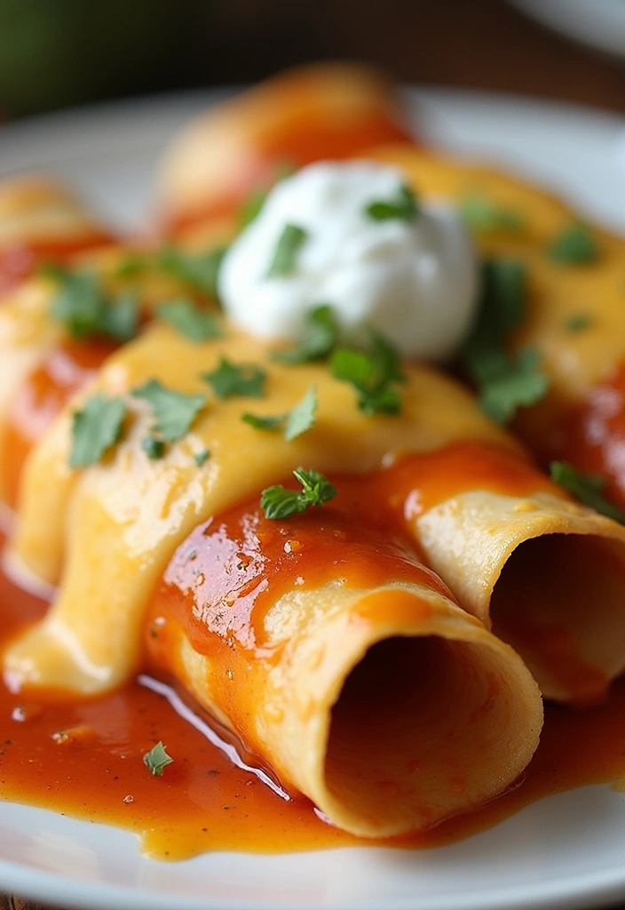 30 Quick and Easy Dinner Recipes for Black Families Packed with Flavor 173 30 Quick and Easy Dinner Recipes for Black Families Packed with Flavor - 29. Chicken Enchiladas