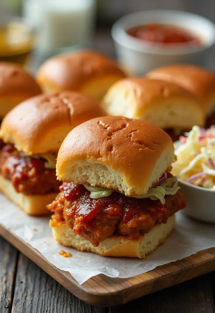 30 Quick and Easy Dinner Recipes for Black Families Packed with Flavor 180 30 Quick and Easy Dinner Recipes for Black Families Packed with Flavor - 30. BBQ Chicken Sliders