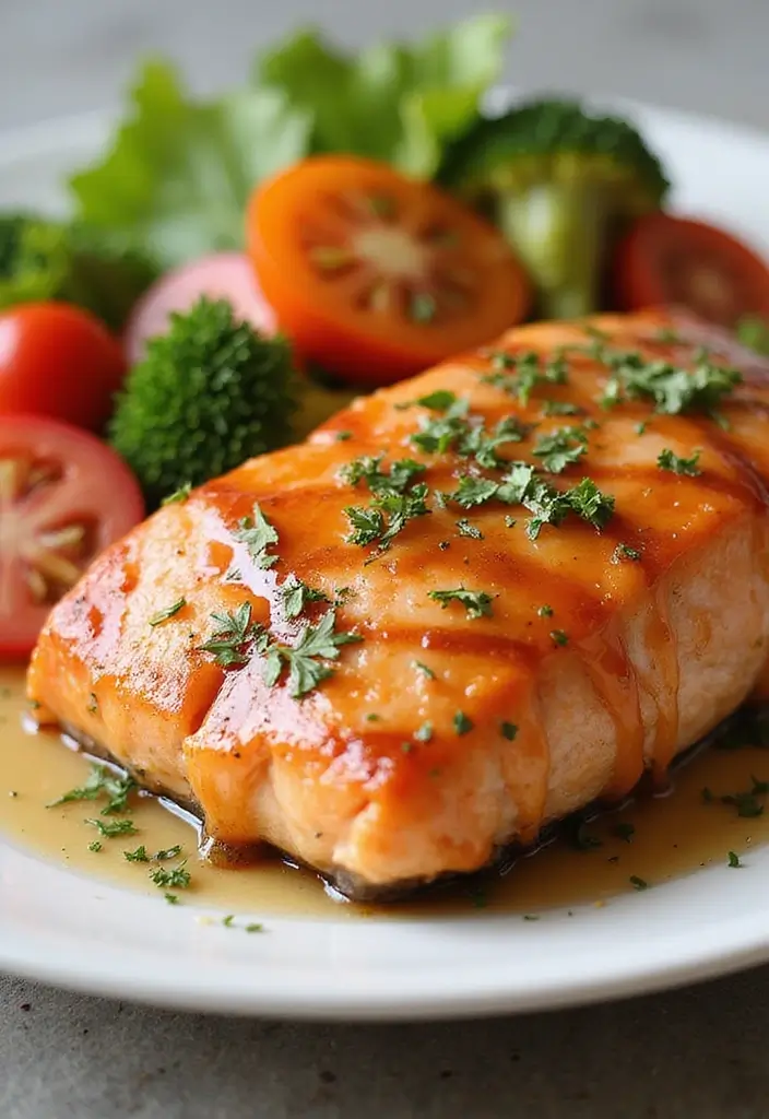 30 Quick and Easy Dinner Recipes for Black Families Packed with Flavor 45 30 Quick and Easy Dinner Recipes for Black Families Packed with Flavor - 9. Honey Garlic Glazed Salmon