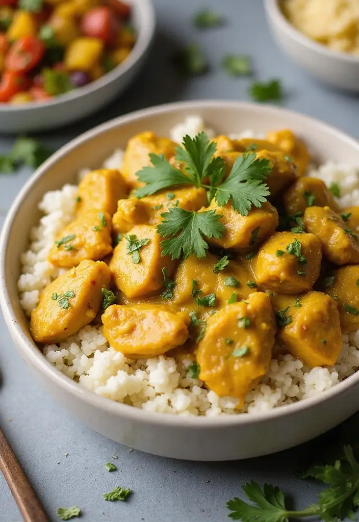 30 Quick and Easy Dinner Recipes for Diabetics That Are Full of Flavor 61 30 Quick and Easy Dinner Recipes for Diabetics That Are Full of Flavor - 11. Coconut Curry Chicken