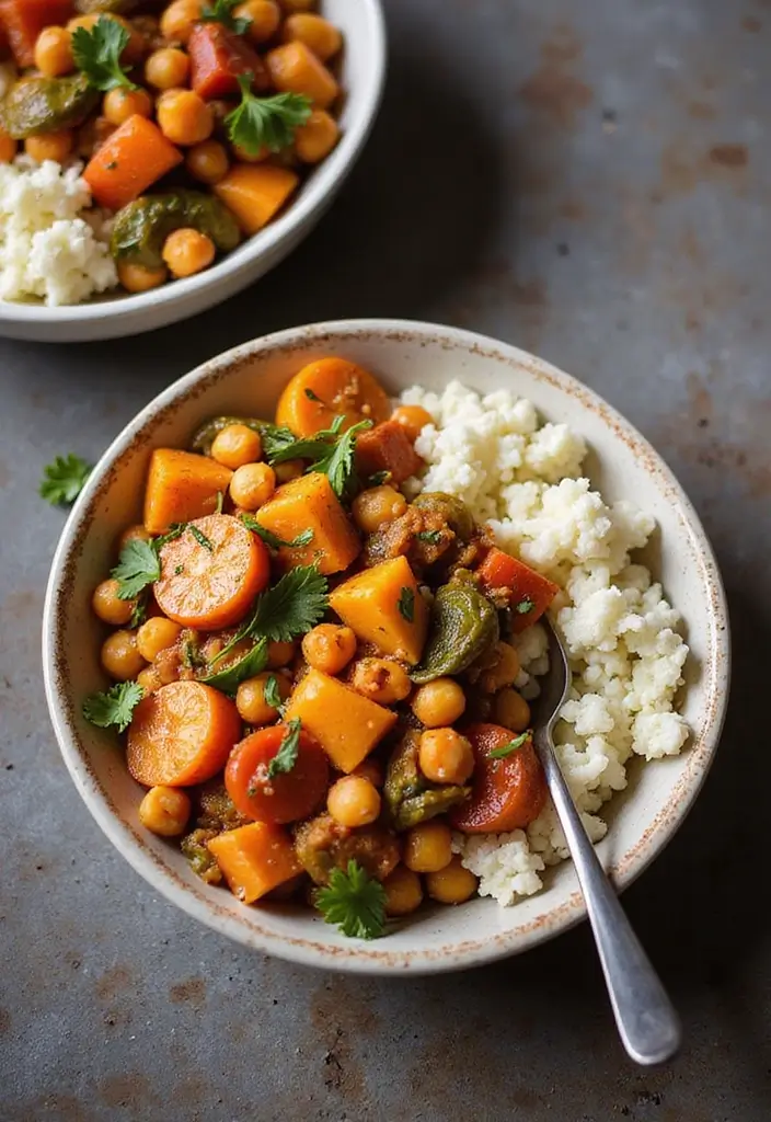 30 Quick and Easy Dinner Recipes for Diabetics That Are Full of Flavor 103 30 Quick and Easy Dinner Recipes for Diabetics That Are Full of Flavor - 17. Moroccan Chickpea Stew