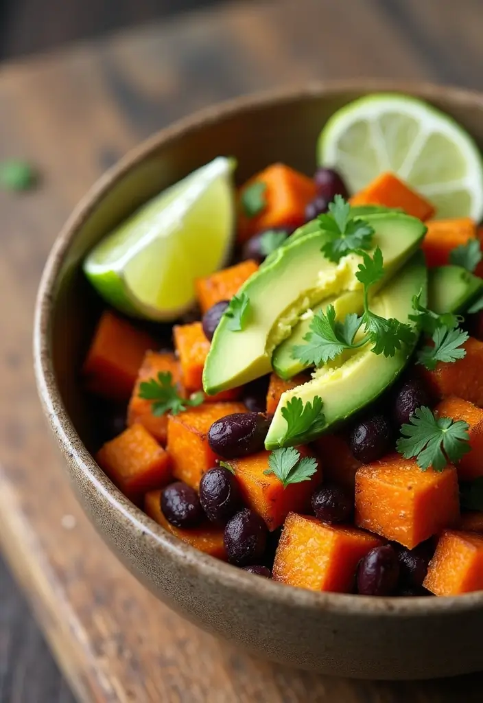 30 Quick and Easy Dinner Recipes for Diabetics That Are Full of Flavor 141 30 Quick and Easy Dinner Recipes for Diabetics That Are Full of Flavor - 23. Sweet Potato and Black Bean Bowls