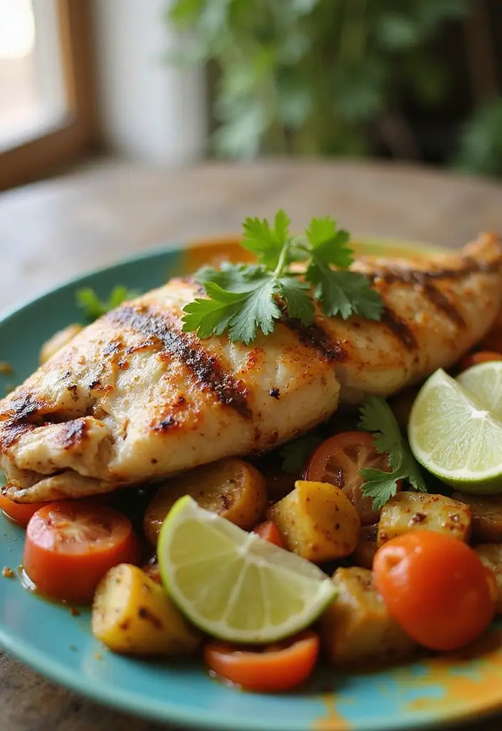 30 Quick and Easy Dinner Recipes for Diabetics That Are Full of Flavor 167 30 Quick and Easy Dinner Recipes for Diabetics That Are Full of Flavor - 27. Cilantro Lime Grilled Fish