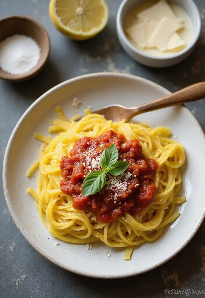 30 Quick and Easy Dinner Recipes for Diabetics That Are Full of Flavor 35 30 Quick and Easy Dinner Recipes for Diabetics That Are Full of Flavor - 7. Spaghetti Squash with Marinara Sauce