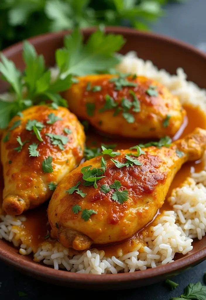 30+ Quick and Easy Dinner Recipes for Two Featuring Oven Baked Chicken 120 30+ Quick and Easy Dinner Recipes for Two Featuring Oven Baked Chicken - 20. Curry Baked Chicken