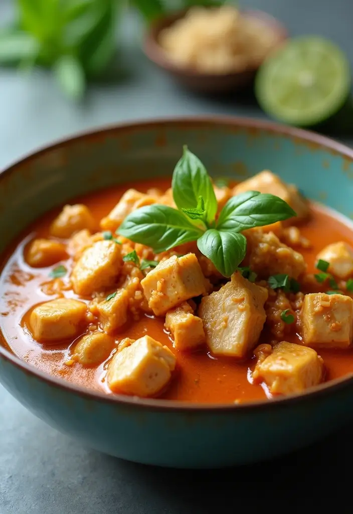 30+ Quick and Easy Dinner Recipes for Two Featuring Oven Baked Chicken 162 30+ Quick and Easy Dinner Recipes for Two Featuring Oven Baked Chicken - 26. Thai Coconut Chicken