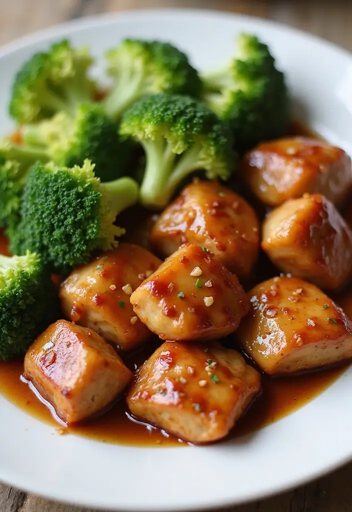 30+ Quick and Easy Dinner Recipes for Two Featuring Oven Baked Chicken 20 30+ Quick and Easy Dinner Recipes for Two Featuring Oven Baked Chicken - 4. Teriyaki Chicken with Broccoli