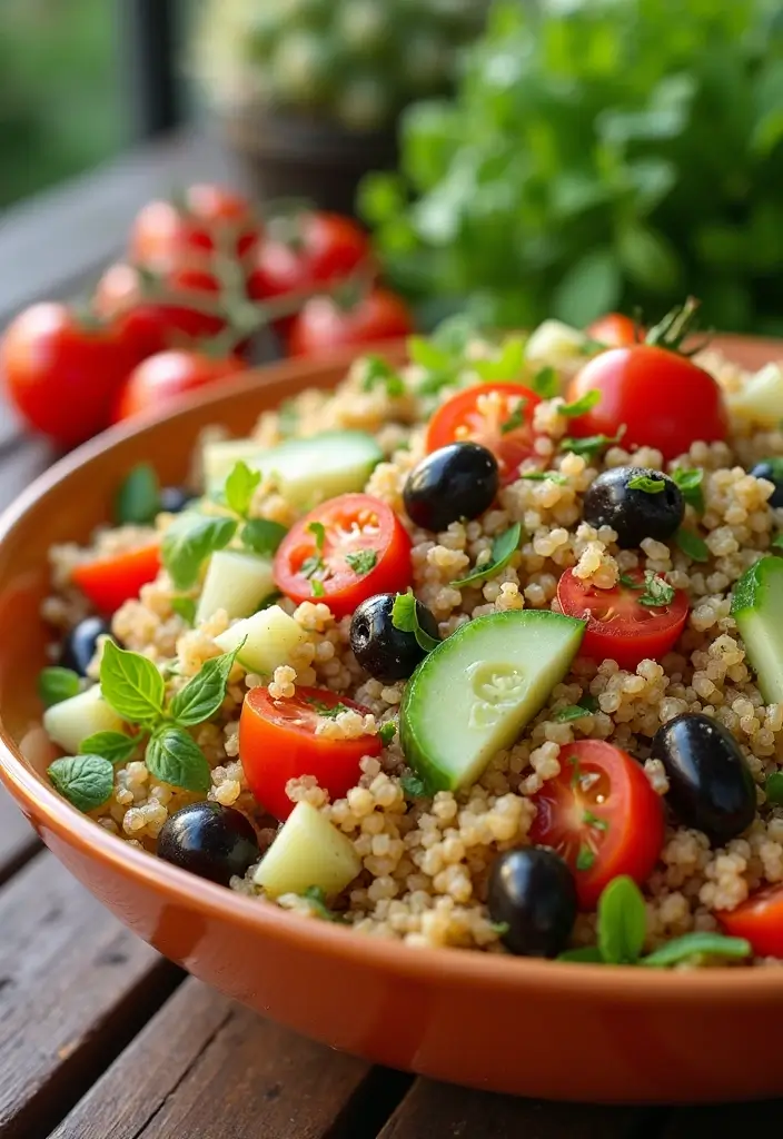 30 Quick and Easy Dinner Recipes for Two That Are Romantic and Cozy 58 30 Quick and Easy Dinner Recipes for Two That Are Romantic and Cozy - 10. Mediterranean Quinoa Salad