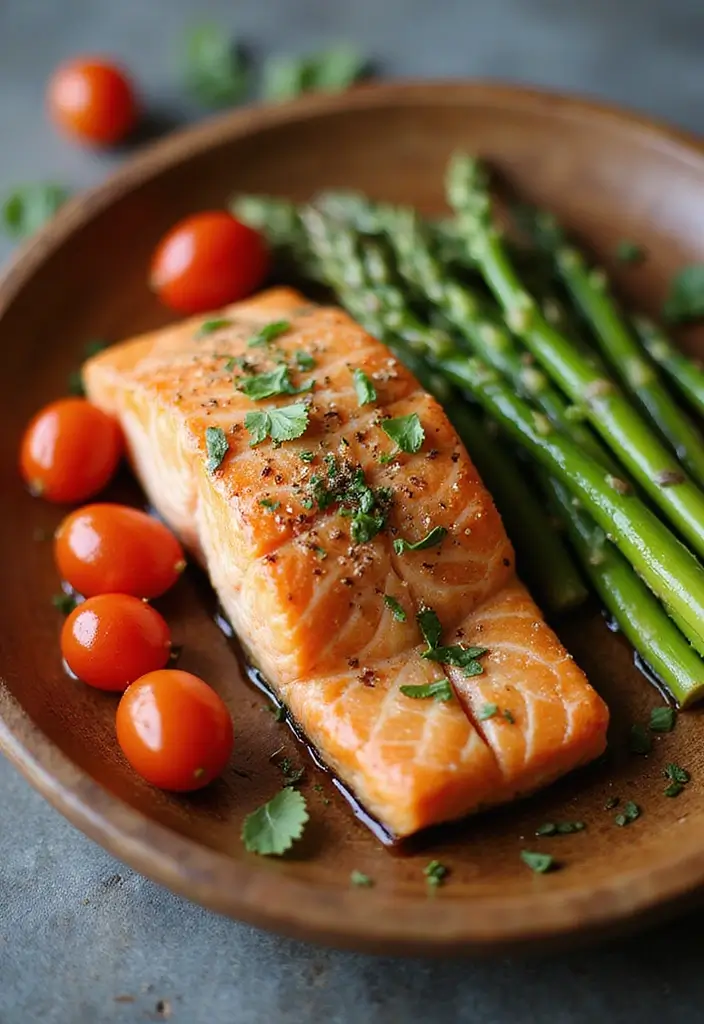 30 Quick and Easy Dinner Recipes for Two That Are Romantic and Cozy 72 30 Quick and Easy Dinner Recipes for Two That Are Romantic and Cozy - 12. One-Pan Salmon with Vegetables