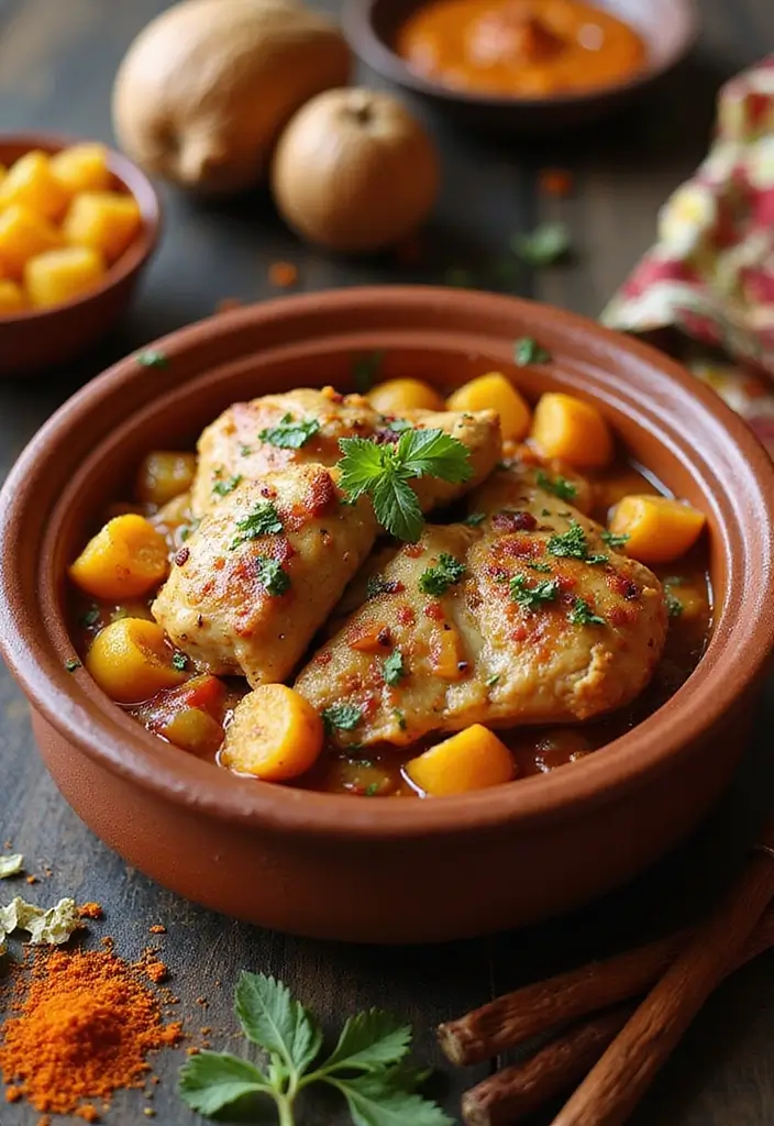 30 Quick and Easy Dinner Recipes for Two That Are Romantic and Cozy 96 30 Quick and Easy Dinner Recipes for Two That Are Romantic and Cozy - 16. Moroccan Chicken Tagine